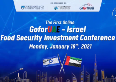 GoforUAE-Israel Food Security Investment Conference